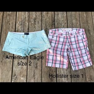 Woman’s Hollister & American Eagle shorts